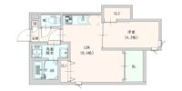 プルーム中原東の間取り画像