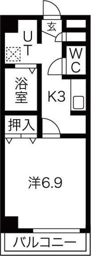 サンハイム新守山の間取り画像