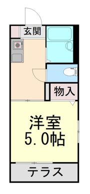 メゾン・ボナールの間取り画像