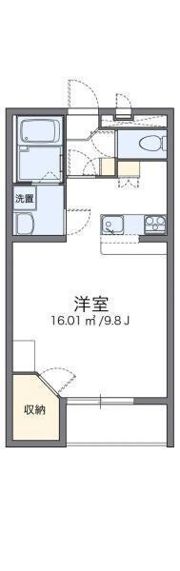 レオパレス松山インターの間取り画像