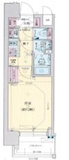 レシオス大阪城北詰の間取り画像