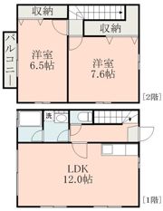 ディー・ルーエ秋津Bの間取り画像
