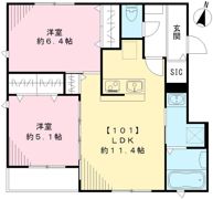 ルアナの間取り画像