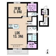 Villa Keiの間取り画像