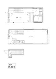 ソルナクレイシア三鷹Ⅱの間取り画像
