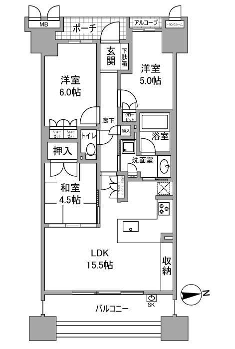 間取図