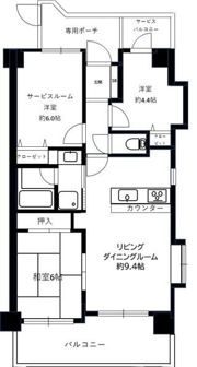 ビッグヴァン横浜西の間取り画像