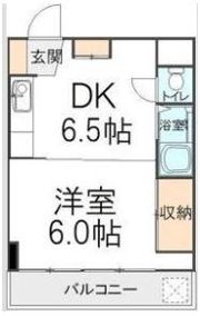 柳下マンションの間取り画像