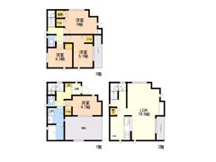 白木原4丁目戸建の間取り画像