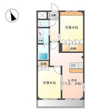ハーモニーランドの間取り画像