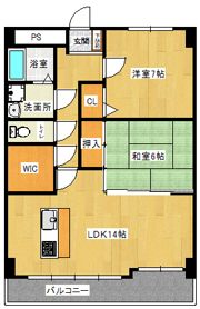 アミルV番館の間取り画像