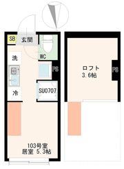 仮称）貫井4丁目アパートの間取り画像