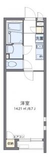 クレイノリバティ菰田Ⅱの間取り画像