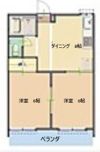 ドミール春日Cの間取り画像