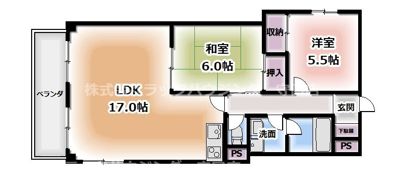 リバーパークの間取り画像