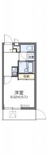 レオパレスアトレの間取り画像