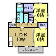 セジュールKATAHAC棟の間取り画像