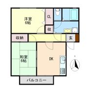 リバティーハウスⅡの間取り画像
