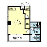 コアスクエア上乃裏の間取り画像