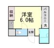 パルティール甲南の間取り画像