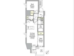 エル・セレーノ横浜関内プリマの間取り画像