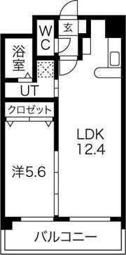 ドルチェ茶屋ヶ坂の間取り画像