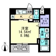 ESCAZA桑田町の間取り画像