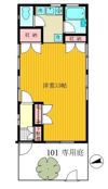 コーポしばまつの間取り画像