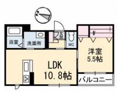 グランベレオ今津Ⅱの間取り画像