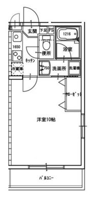 ピアルアーナ東古松の間取り画像