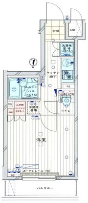 ルーブル西蒲田弐番館の間取り画像