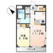 クレール矢賀駅前の間取り画像