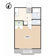 CLEO津高の間取り画像