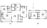 藤原光町1丁目貸家の間取り画像
