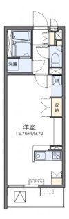 レオネクスト中川Ⅲの間取り画像