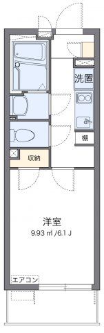 クレイノうたりの間取り画像