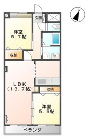 maison la fontaineの間取り画像