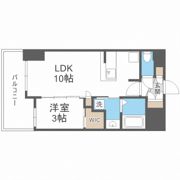 セレニテ桜川駅前プリエの間取り画像