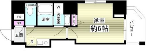 GLANZ門前仲町の間取り画像