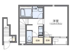 レオネクストHoneylakeの間取り画像