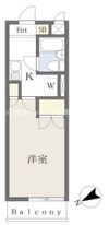 ハナレイ小田原の間取り画像