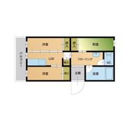 ビーチコーポ崎村の間取り画像