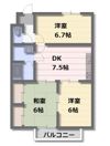 ベルハウス自由が丘Ⅰの間取り画像