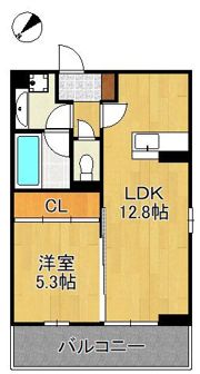 ヴィバーチェの間取り画像