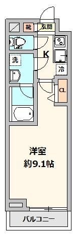 ロアール板橋桜川の間取り画像