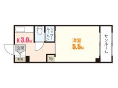 長山コーポラスの間取り画像
