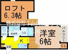 ハーモニーテラス幸心一丁目の間取り画像