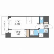 プレサンス難波マジョリティの間取り画像