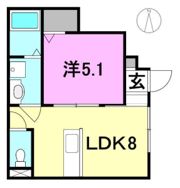 ACTY祇園の間取り画像