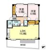 フォブールⅡ中村の間取り画像